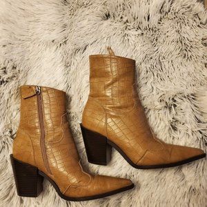 Beautiful Tan Ankle Boots